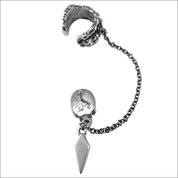 スカルイヤカフピアス|Artemis Classic/アルテミスクラシック