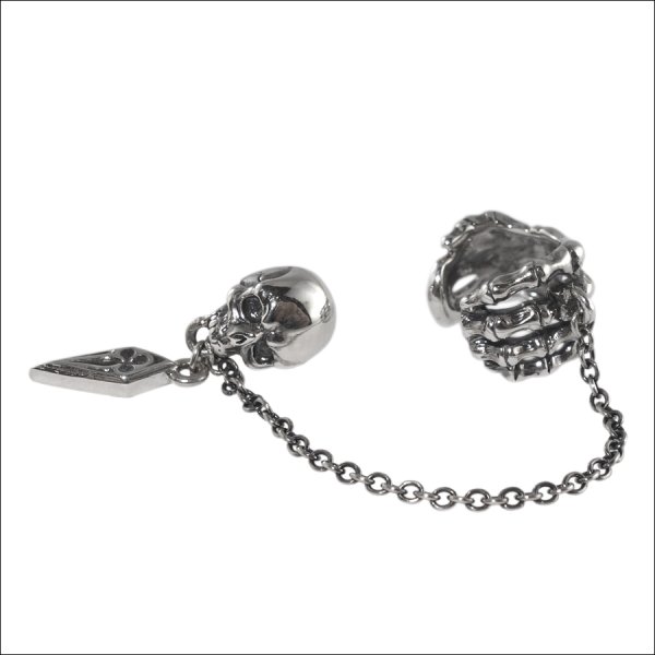 スカルイヤカフピアス|Artemis Classic/アルテミスクラシック