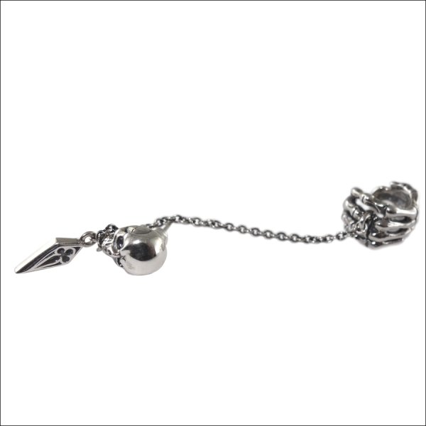 スカルイヤカフピアス|Artemis Classic/アルテミスクラシック