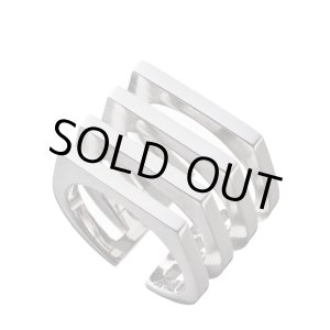 画像: アルテミスキングス/4連印台リング シルバ－925 メンズ ブランド