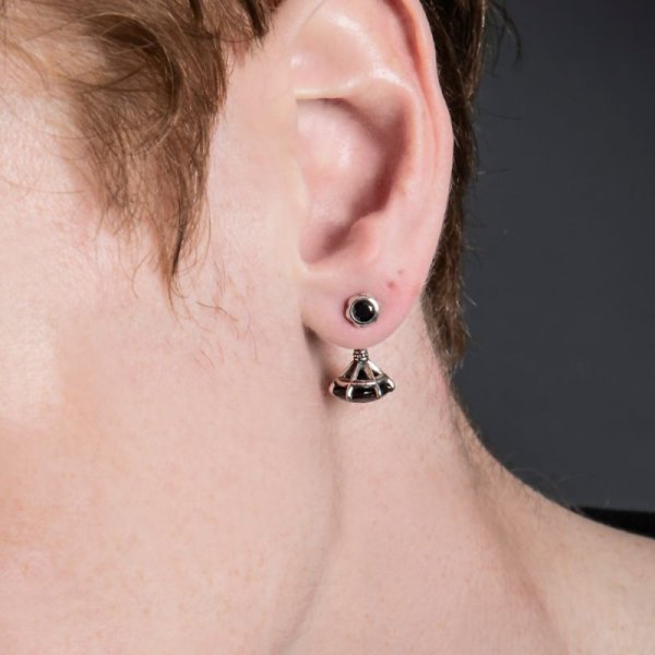 ルースドロップピアスBK/アルテミスキングス/ARTEMIS KINGS