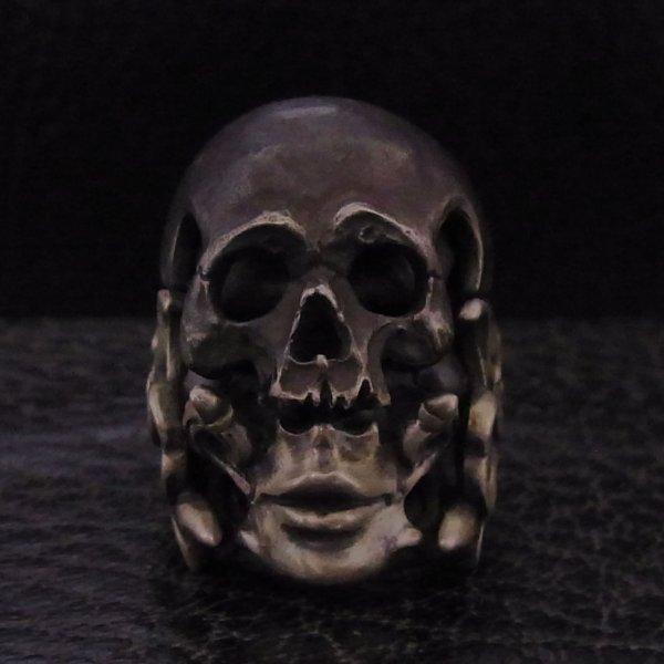 スカル シルバーリング ワルキューレ Sorter(ソーター)All Silver / BLIND RABBIT(ブラインドラビット)