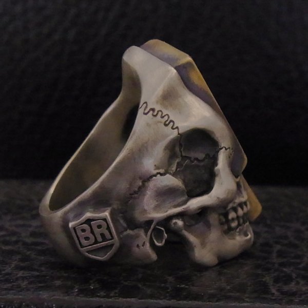 スカル 稲妻 雷 サンダー シルバーリング RAIZIN (ライジン) / BLIND RABBIT(ブラインドラビット)