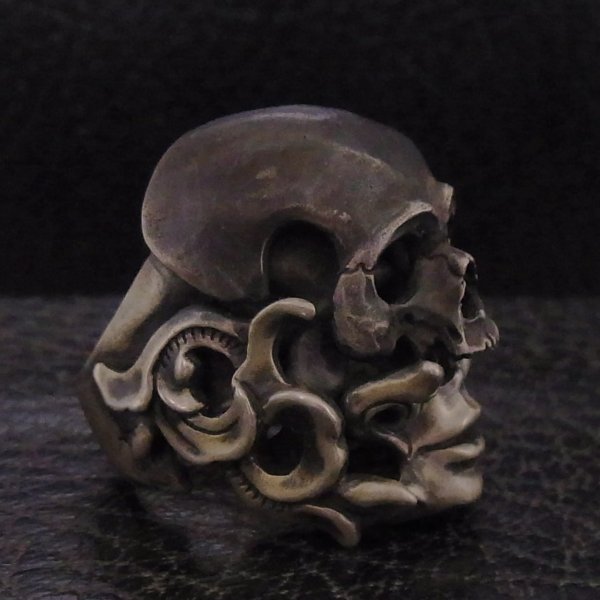 スカル シルバーリング ワルキューレ Sorter(ソーター)All Silver / BLIND RABBIT(ブラインドラビット)