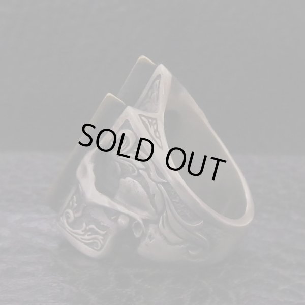 スカル 稲妻 雷 サンダー シルバーリング RAIZIN (ライジン) / BLIND RABBIT（ブラインドラビット）