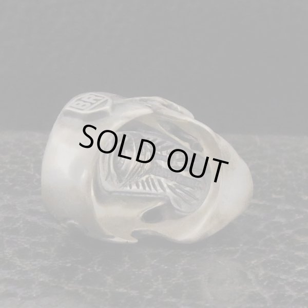 スカル 稲妻 雷 サンダー シルバーリング RAIZIN (ライジン) / BLIND RABBIT（ブラインドラビット）