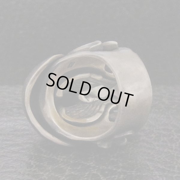 スカル シルバーリング ワルキューレ Sorter(ソーター)All Silver / BLIND RABBIT（ブラインドラビット）