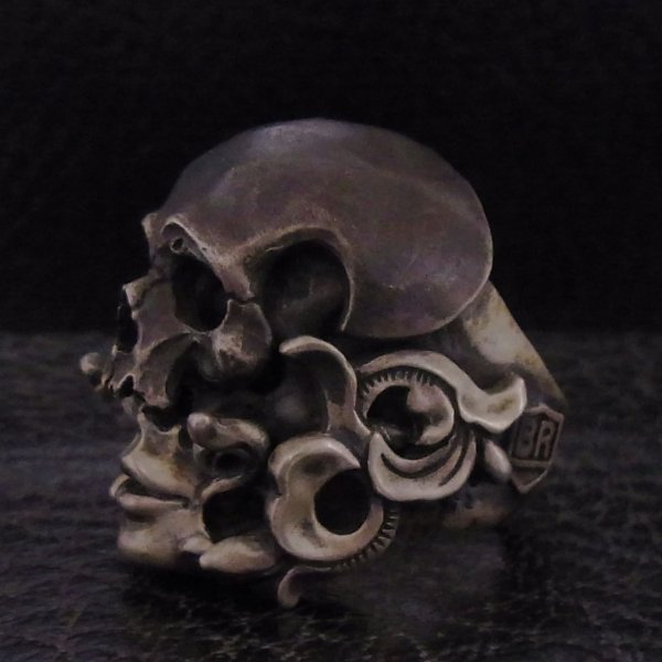 スカル シルバーリング ワルキューレ Sorter(ソーター)All Silver / BLIND RABBIT(ブラインドラビット)