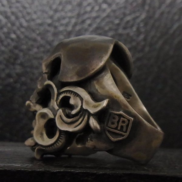 スカル シルバーリング ワルキューレ Sorter(ソーター)All Silver / BLIND RABBIT(ブラインドラビット)