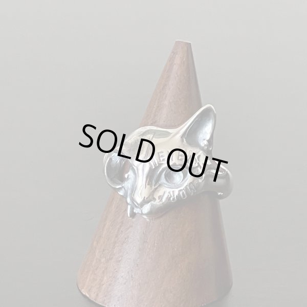 ガッシュ/【ネコ シルバーリング】メメント・モリ [Engraved type]｜gush（ガッシュ）