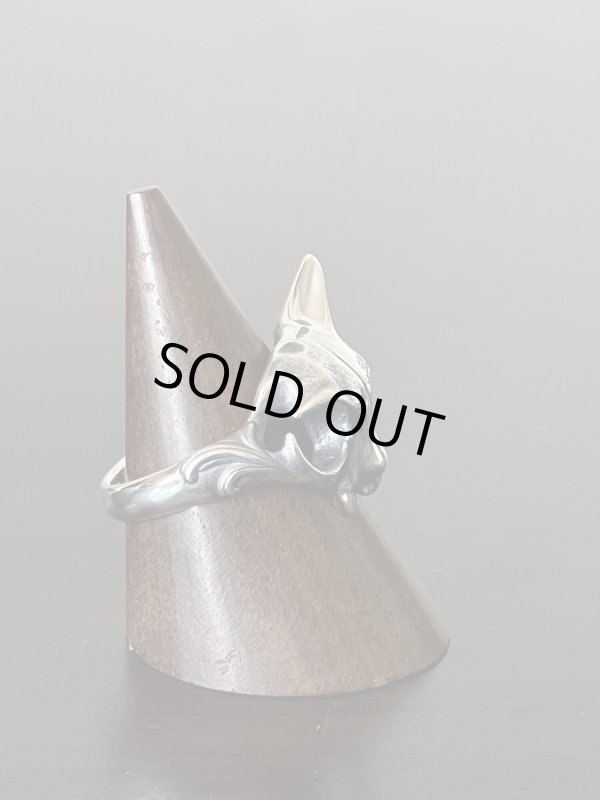 ガッシュ/【ネコ シルバーリング】メメント・モリ [Engraved type]｜gush（ガッシュ）