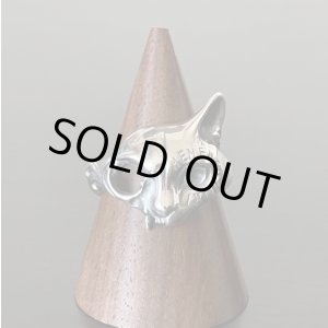 画像: ガッシュ/【ネコ シルバーリング】メメント・モリ [Engraved type]｜gush