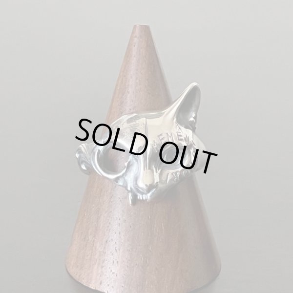 ガッシュ/【ネコ シルバーリング】メメント・モリ [Engraved type]｜gush（ガッシュ）