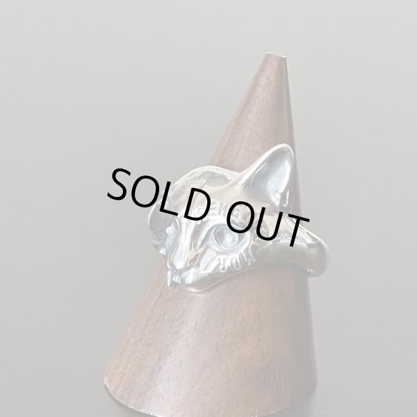 ガッシュ/【ネコ シルバーリング】メメント・モリ [Engraved type]｜gush（ガッシュ）