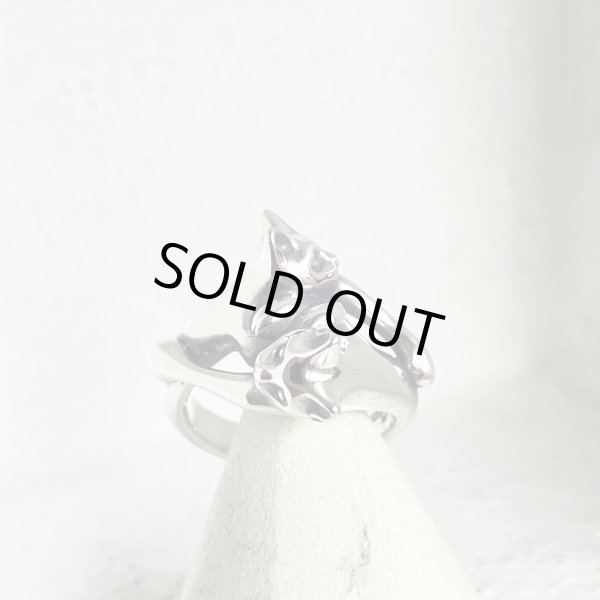 ガッシュ/【ネコ シルバーリング】絡みあう猫リング [タイプ1]｜gush（ガッシュ）