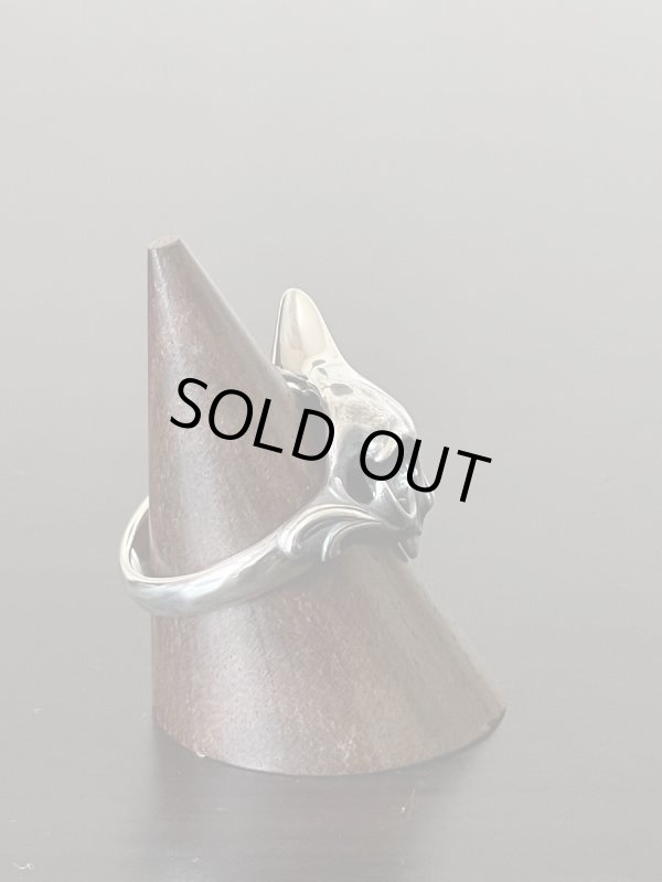 ガッシュ/【ネコ シルバーリング】メメント・モリ [Engraved type]｜gush（ガッシュ）