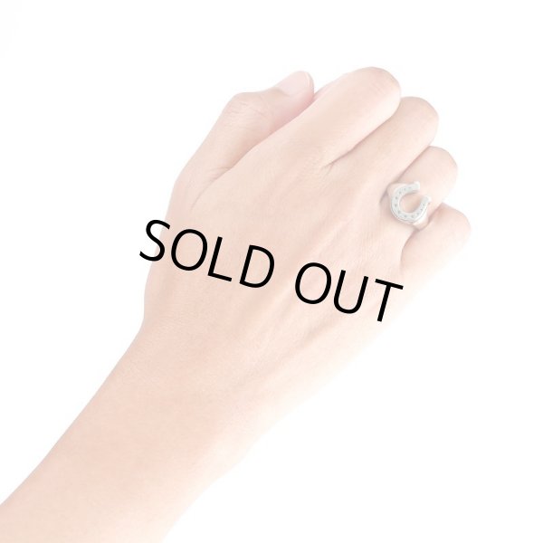 【馬蹄/星】ホースシュー スター リング（シルバー） /AQUA SILVER（アクアシルバー）