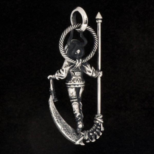 Astra Libio(アストラリバイオ)DEATH 死神 メンズ シルバーペンダント  silver925