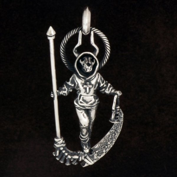 Astra Libio(アストラリバイオ)DEATH 死神 メンズ シルバーペンダント  silver925