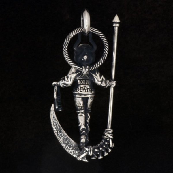 Astra Libio(アストラリバイオ)DEATH 死神 メンズ シルバーペンダント  silver925