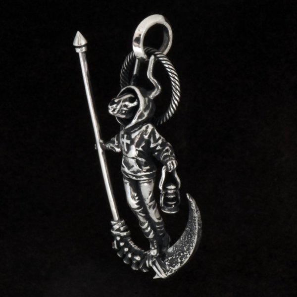 Astra Libio(アストラリバイオ)DEATH 死神 メンズ シルバーペンダント  silver925