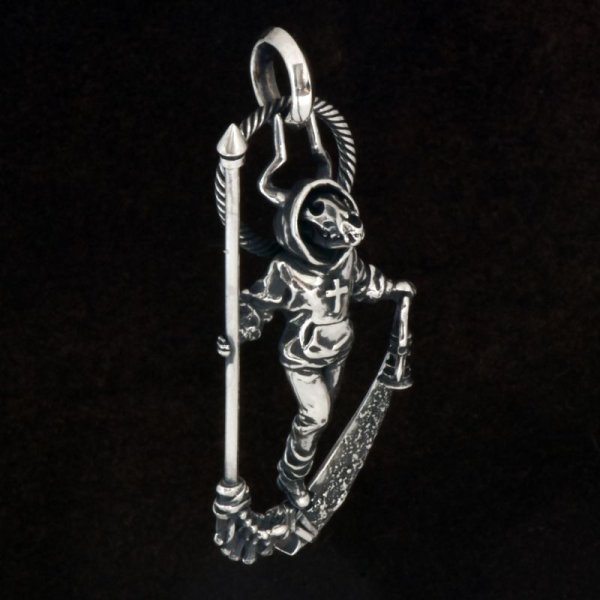 Astra Libio(アストラリバイオ)DEATH 死神 メンズ シルバーペンダント  silver925
