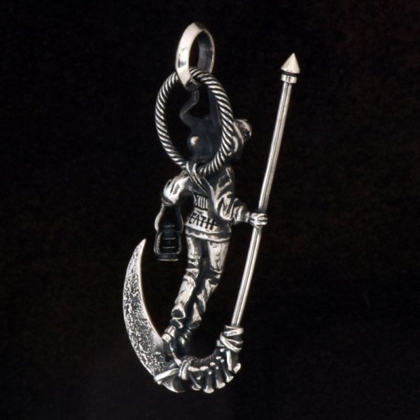 Astra Libio(アストラリバイオ)DEATH 死神 メンズ シルバーペンダント  silver925