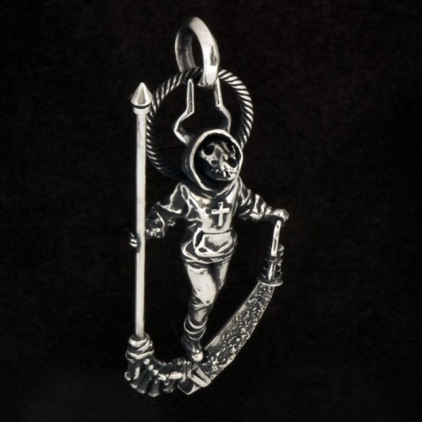 Astra Libio(アストラリバイオ)DEATH 死神 メンズ シルバーペンダント  silver925