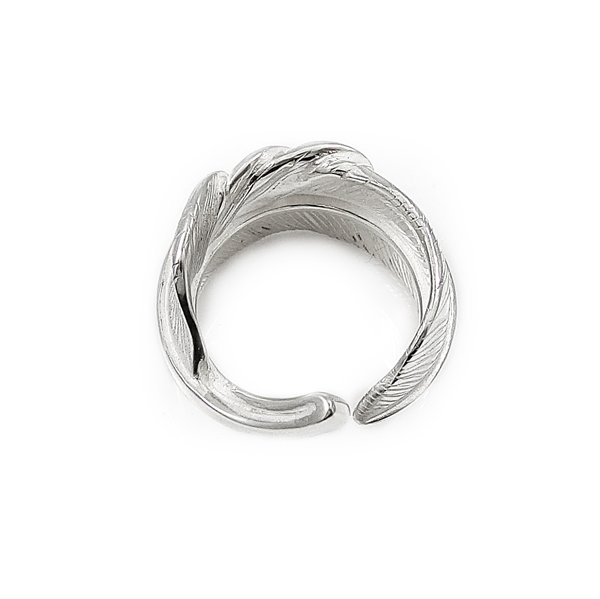 ダグダート/フェザーリング(ラージ) 羽 シルバ-925 メンズ DAgDART