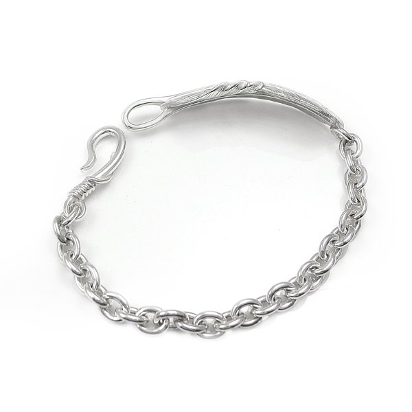 画像4: ダグダート/フェザーブレスレット 羽 シルバ-925 メンズ DAgDART