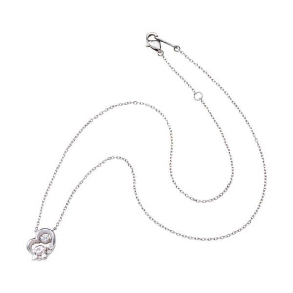 シナモロール サンリオキャラクターズ ダンシングストーン ネックレス シルバー SACI-N052RD