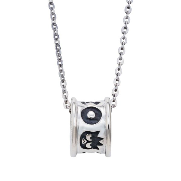 バッドばつ丸 30周年 サンリオキャラクターズ はぴだんぶい ネックレス シルバー SABB30-N001SV