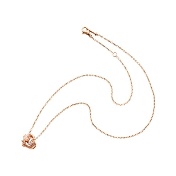 ハローキティ サンリオキャラクターズ ダンシングストーン ネックレス シルバー SAKT-N004PG