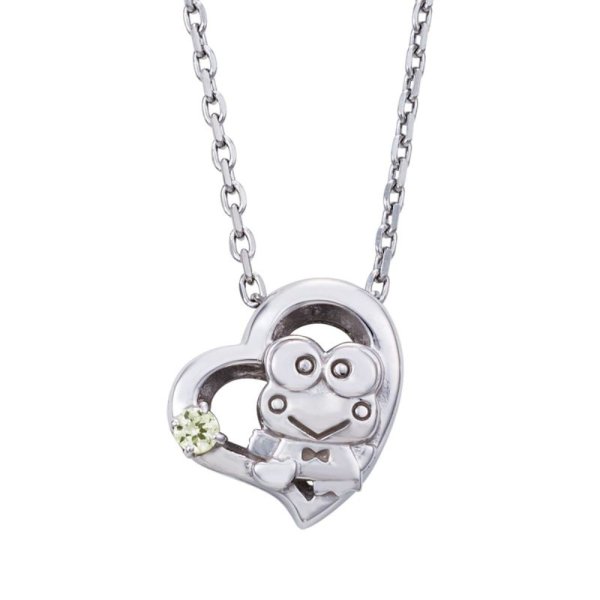 けろけろけろっぴ サンリオキャラクターズ はぴだんぶい ネックレス シルバー SAKP-N001RD