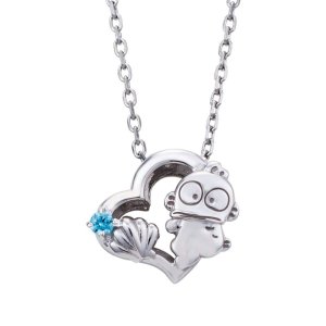 画像: ハンギョドン サンリオキャラクターズ はぴだんぶい ネックレス シルバー SAHD-N001RD