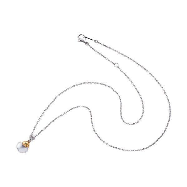 ぐでたま 10周年 サンリオキャラクターズ ネックレス シルバー SAGU10-N002YG