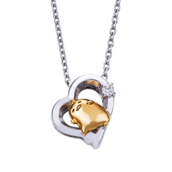 ぐでたま 10周年 サンリオキャラクターズ ネックレス シルバー SAGU10-N001YG