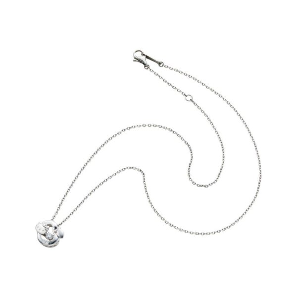 ハローキティ サンリオキャラクターズ ダンシングストーン ネックレス シルバー SAKT-N006RD