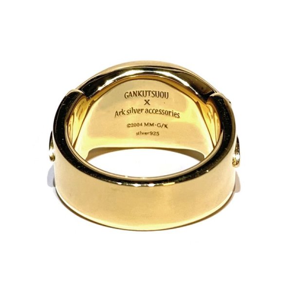 [アニメ巌窟王 公式グッズ] メッセージ シルバーリングGD「Attendre et espérer（待て、しかして希望せよ）」/ アークシルバーアクセサリーズ