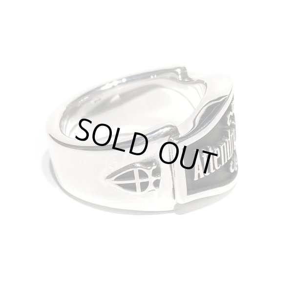 [アニメ巌窟王 公式グッズ] メッセージ シルバーリングSV「Attendre et espérer（待て、しかして希望せよ）」/ アークシルバーアクセサリーズ