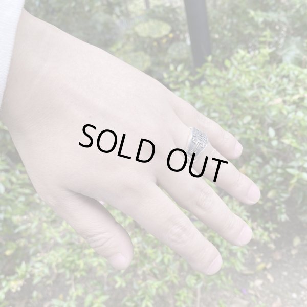 [アニメ巌窟王 公式グッズ] メッセージ シルバーリングSV「Attendre et espérer（待て、しかして希望せよ）」/ アークシルバーアクセサリーズ