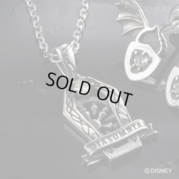 【ツイステ グッズ】『ディズニー ツイステッドワンダーランド』グッズ「ディアソムニア寮」棺型 シルバーネックレス TWISTED-WONDERLAND マレウス・ドラコニア