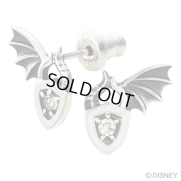 【ツイステ グッズ】『ディズニー ツイステッドワンダーランド』グッズ「ディアソムニア寮」シルバーピアス TWISTED-WONDERLAND マレウス・ドラコニア