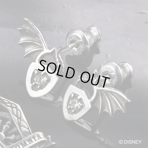 【ツイステ グッズ】『ディズニー ツイステッドワンダーランド』グッズ「ディアソムニア寮」シルバーピアス TWISTED-WONDERLAND マレウス・ドラコニア