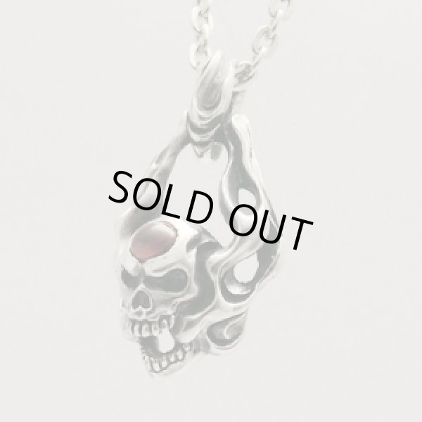 スカルペンダント/FIRE SKULL NO.2｜S.O.F