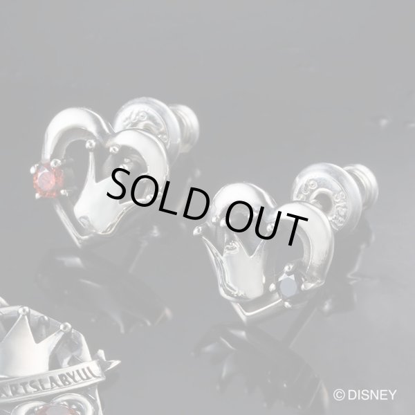 【ツイステ グッズ】『ディズニー ツイステッドワンダーランド』グッズ「ハーツラビュル寮」シルバーピアス TWISTED-WONDERLAND リドル・ローズハート