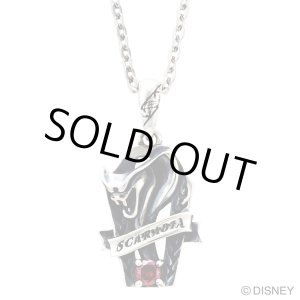 画像: ［ツイステ グッズ］『ディズニー ツイステッドワンダーランド』「スカラビア寮」棺型 シルバーネックレス